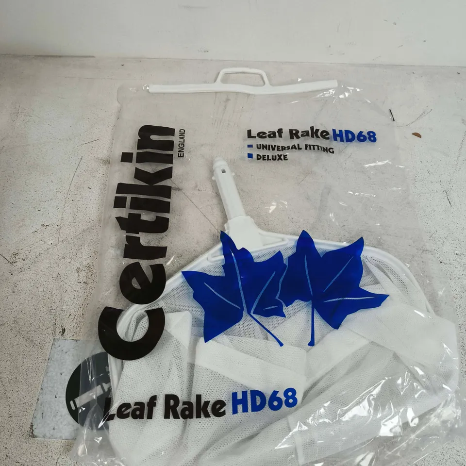 LEAF RAKE HD68 – UNIVERSAL FITTING DELUXE GARDEN TOOL
