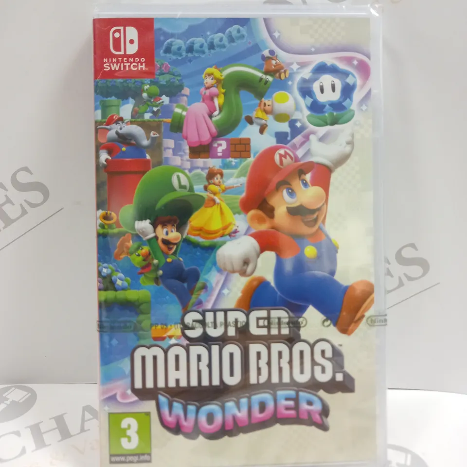 SEALED SUPER MARIO BROS WONDER FOR NINTENDO SWITCH 