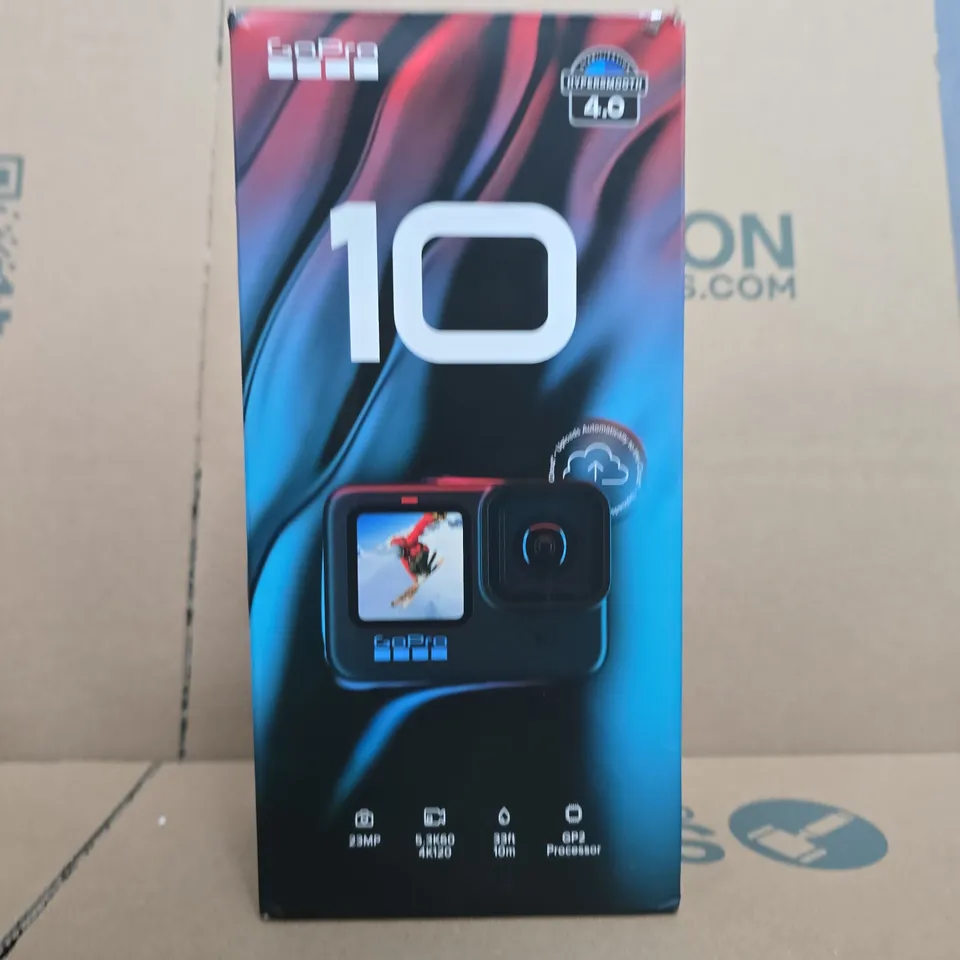 GOPRO HERO10 BLACK ACTION CAMERA – BOXED