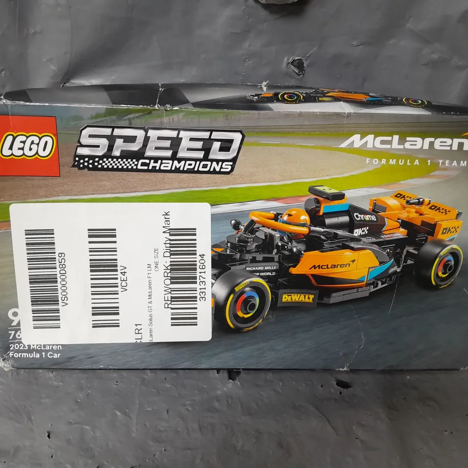 LEGO MCLAREN SET SPEED CHAMPIONS 76918