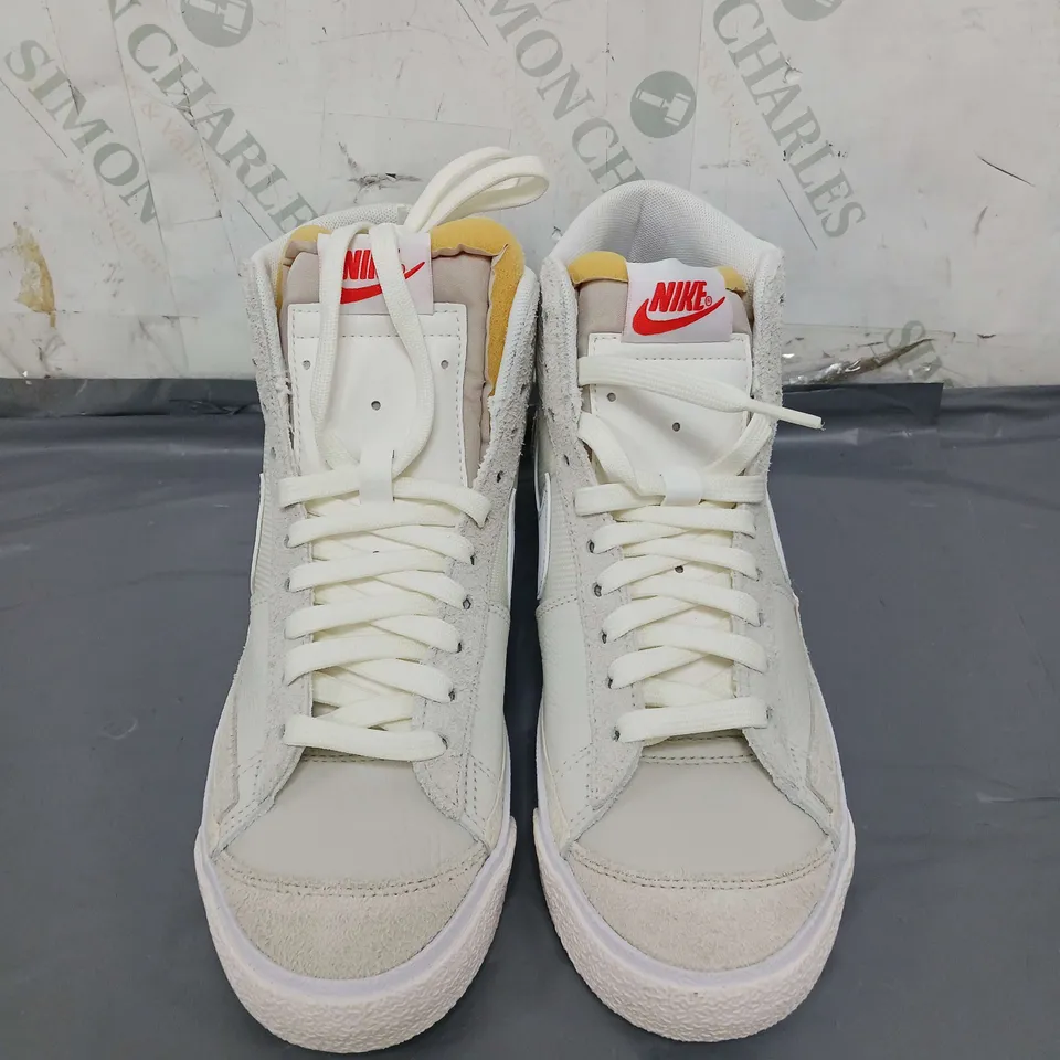 PAIR OF NIKE BLAZER MID 77 PRO CLUB REMASTERED TRAINERS SIZE 6