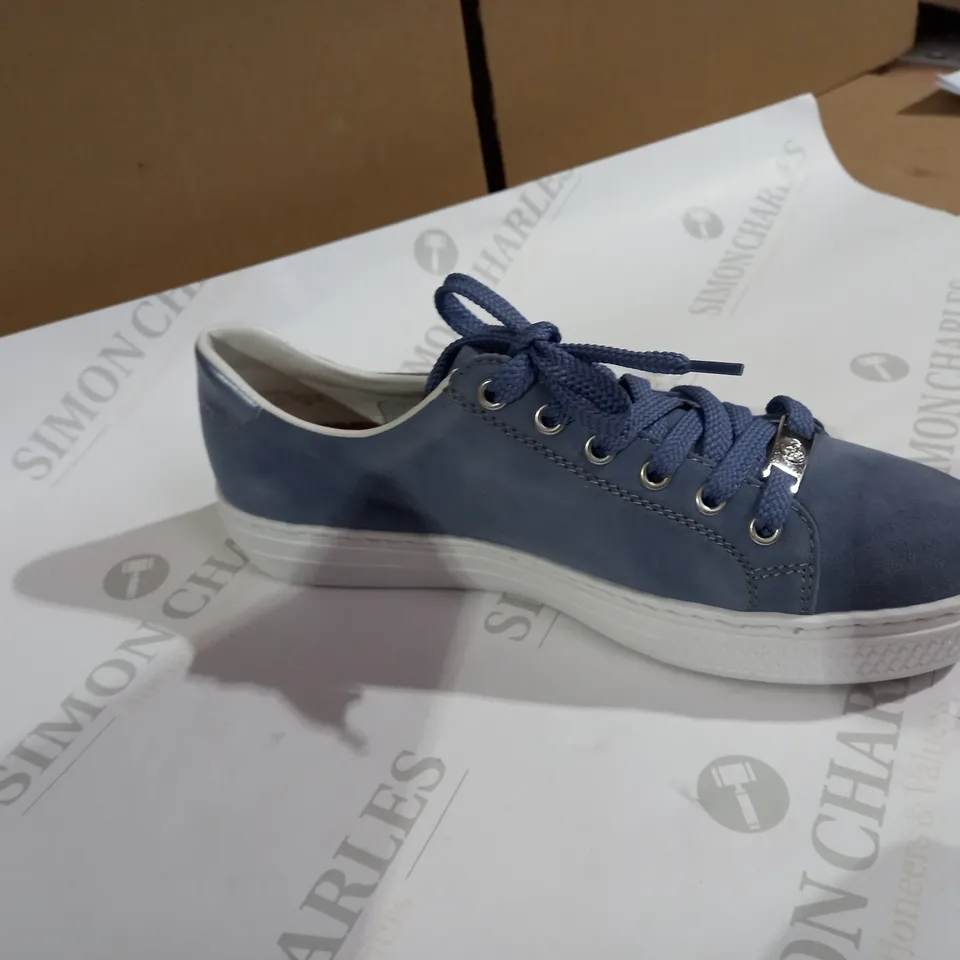 rieker blue trainer size 6.5