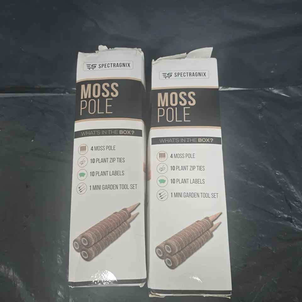 8X MOSS POLES 