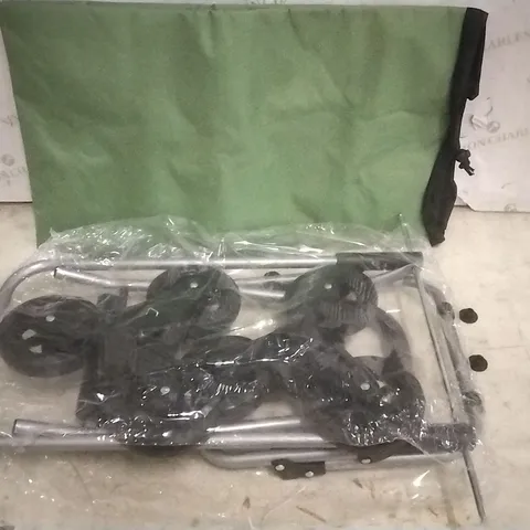 BOXED LOCK 'N LOCK INSULATED SHOPPING TROLLEY CART WITH STAIR CLIMB WHEELS