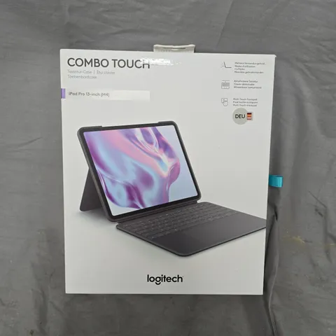 BOXED LOGITECH COMBO TOUCH IPAD PRO 13-INCH CASE (DEU LAYOUT)