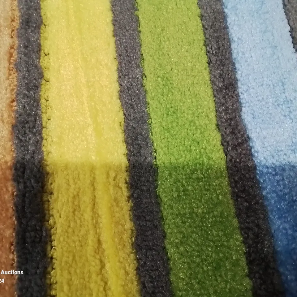 BRAND NEW PACO HOME 50X80 MULTICOLOURED BATH MAT