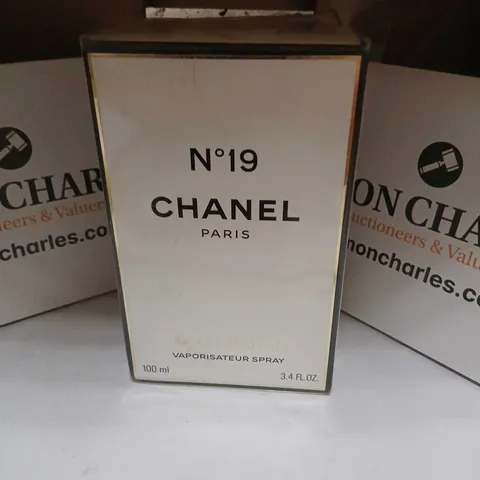 BOXED AND SEALED CHANEL NO 19 EAU DE PARFUM 100ML