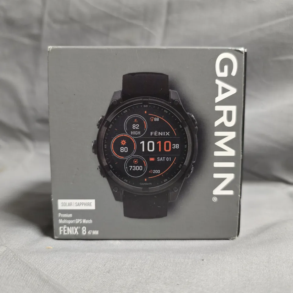 GARMIN FENIX 8 47MM MULTISPORT GPS WATCH – BOXED