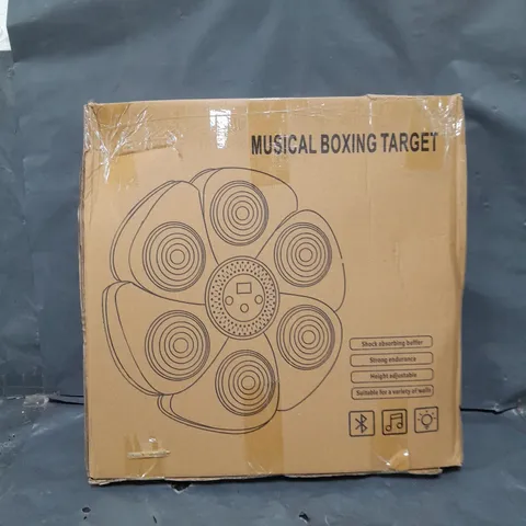 BOXED MUSICAL BOXING TARGET MACHINE 