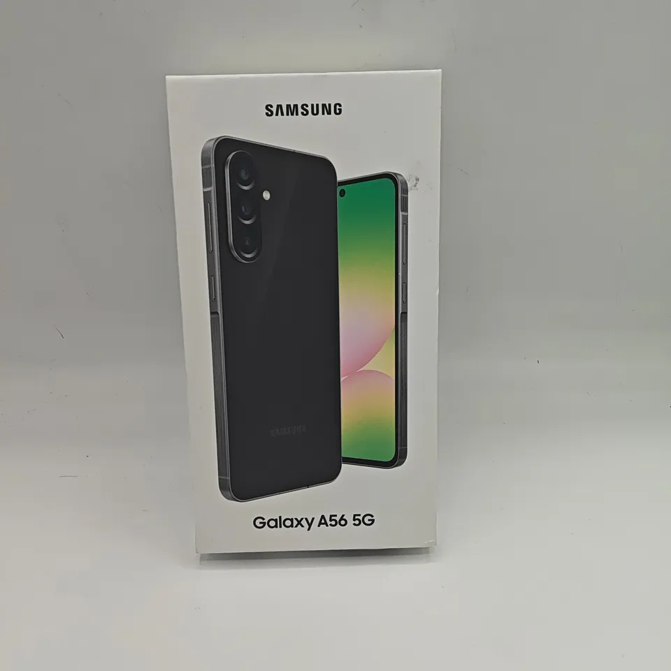 BOXED SAMSUNG GALAXY A56 5G 8/256GB IN AWESOME GRAPHITE - SM-A566