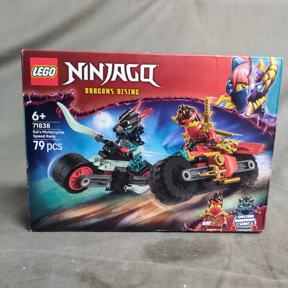 LEGO NINJAGO DRAGONS RISING KAI'S MOTORCYCLE SPEED RACE (713380)