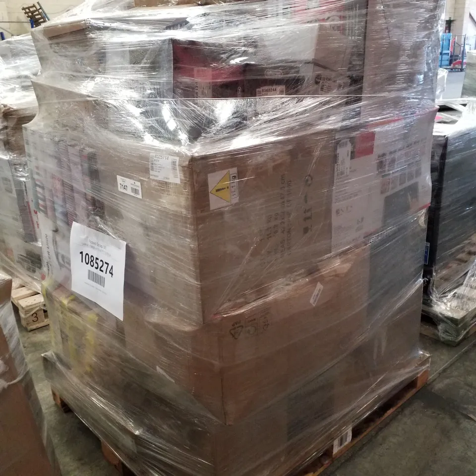 PALLET OF APPROXIMATELY 33 UNPROCESSED RAW RETURN HOUSEHOLD AND ELECTRICAL GOODS TO INCLUDE;