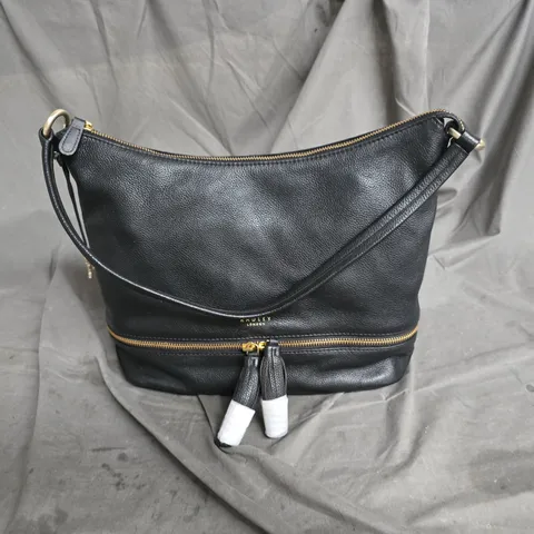RADLEY LONDON SHOULDER BAG IN BLACK/GOLD