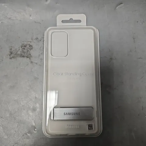 APPROXIMATELY 40 SAMSUNG GALAXY A72 CLEAR STANDING COVERS