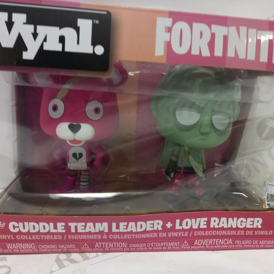 VYNL FORTNITE 'CUDDLE TEAM LEADER + LOVER RANGER' VINYL COLLECTABLES