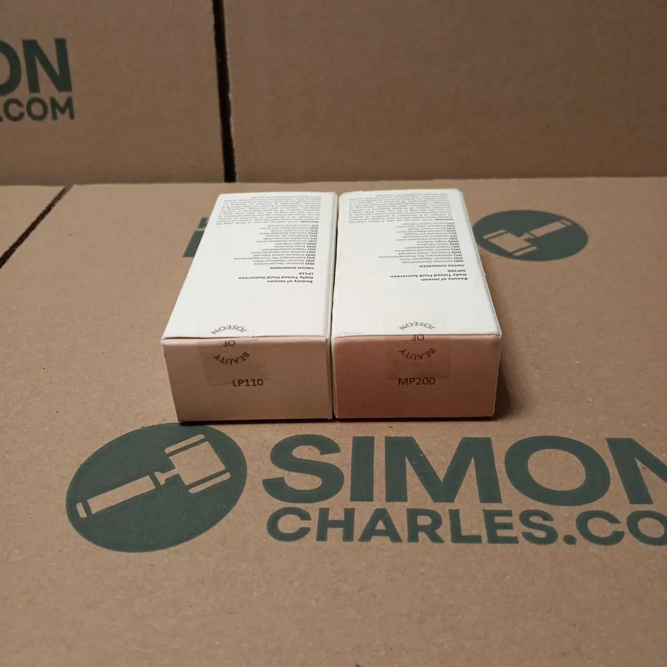 2 X BEAUTY OF JOSEON PRODUCTS: DAILY TINTED FLUID SUNSCREEN MP200/LP110