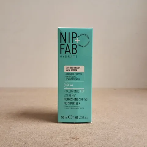 NIP + FAB HYALURONIC FIX EXTREME SPF 50 MOISTURISER (50ML)