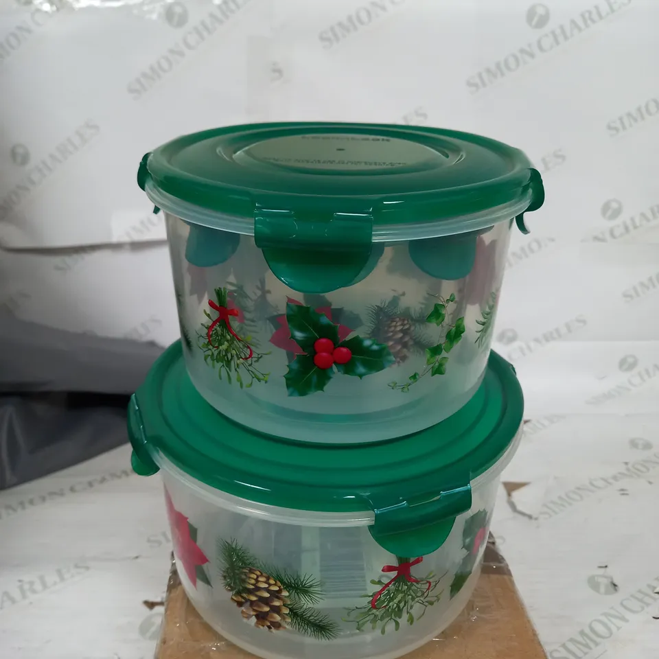 SET OF 4 LOCKNLOCK TUPPERWARE 