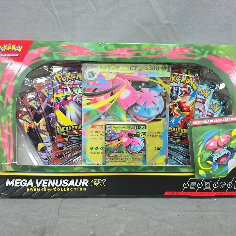 POKÉMON TCG: MEGA VENUSAUR EX PREMIUM COLLECTION