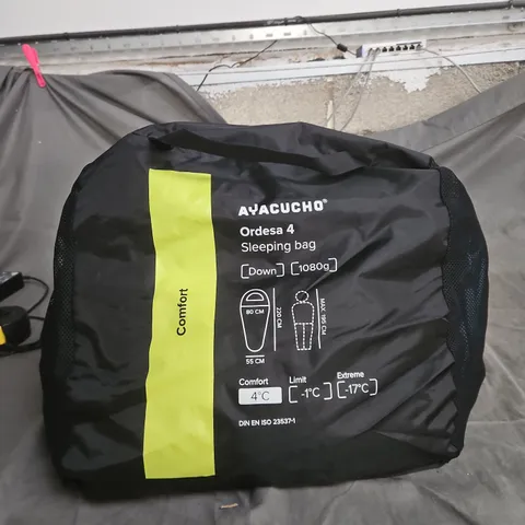 AYACUCHO ORDESA 4 SLEEPING BAG – DOWN, COMFORT 4°C