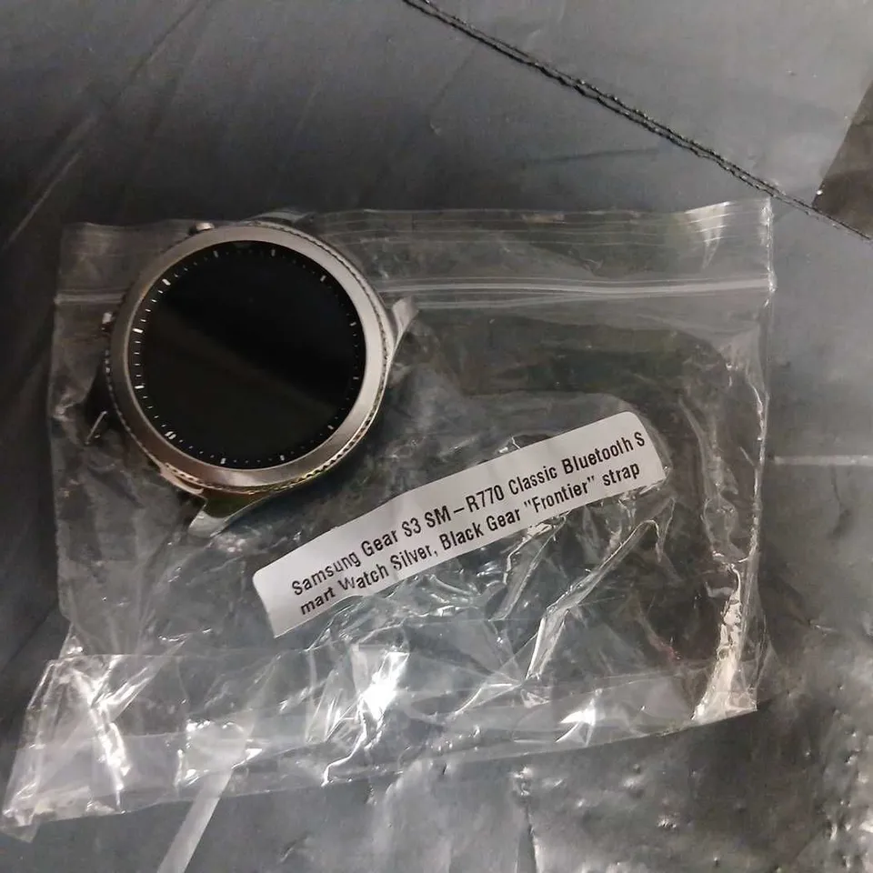 SAMSUNG GEAR S3 SM-R770 CLASSIC BLUETOOTH SMARTWATCH