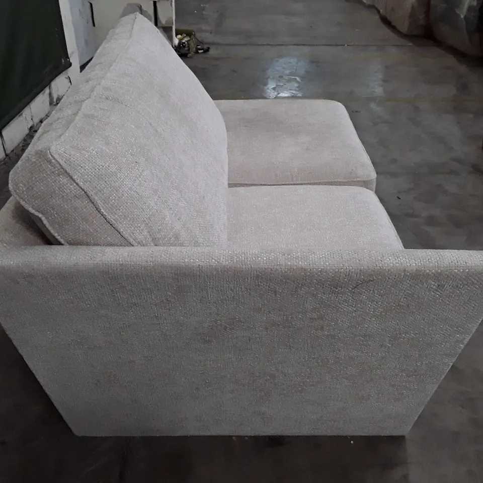 QUALITY DESIGNER CORNER SOFA LHF SECTION - BEIGE FABRIC