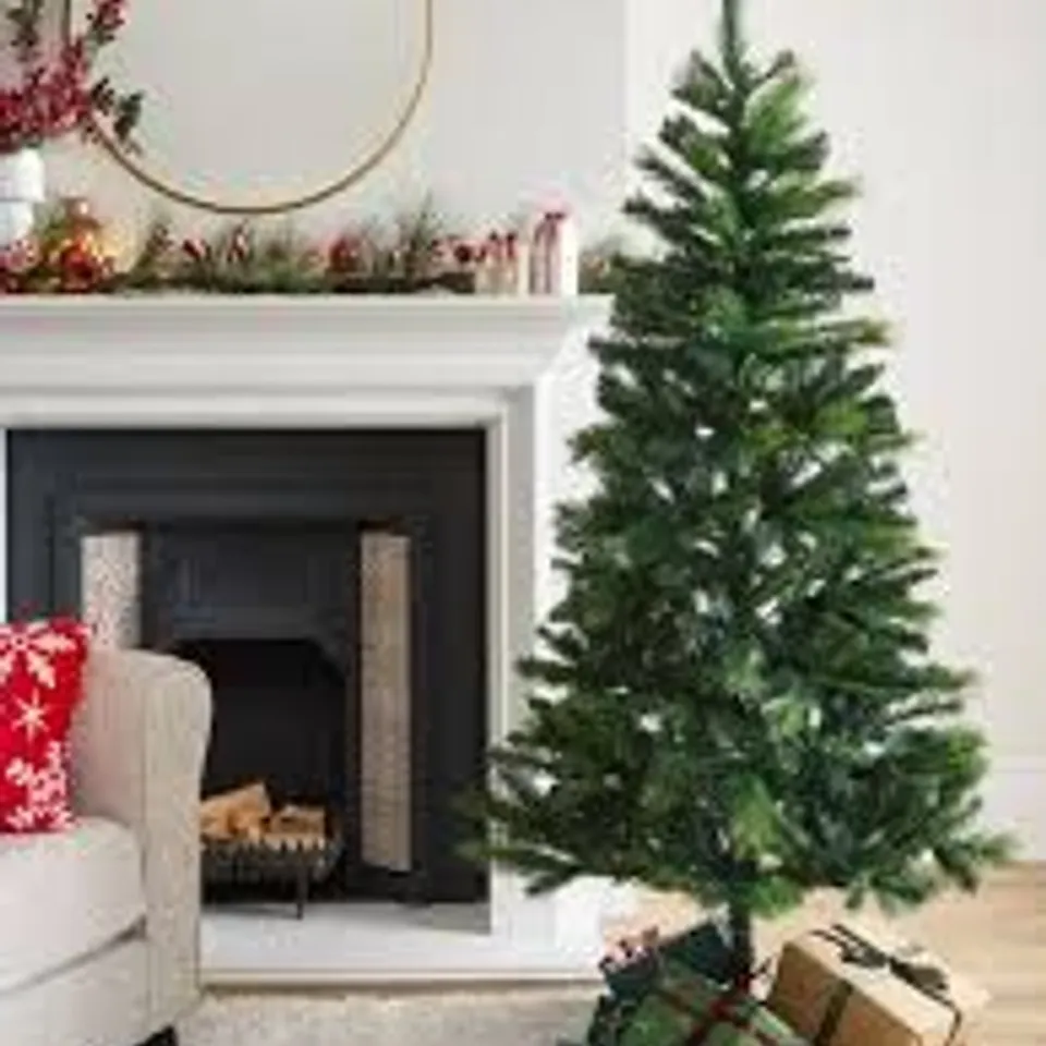 BOXED 7FT BELVEDERE PRE LIT MULTIFUNCTION CHRISTMAS TREE - COLLECTION ONLY