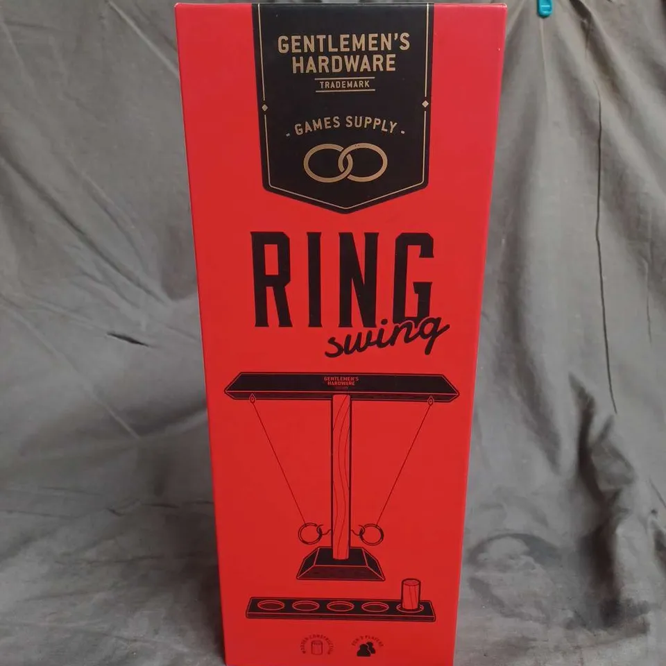 SEALED GENTLEMENS HARDWARE GAMES SUPPLY RING SWING SET