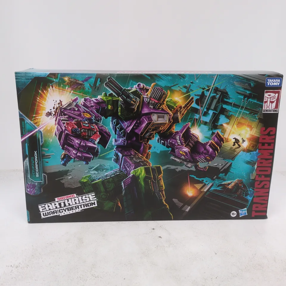 TRANSFORMERS SCORPONOK EARTHRISE WAR FOR CYBERTRON TRILOGY 