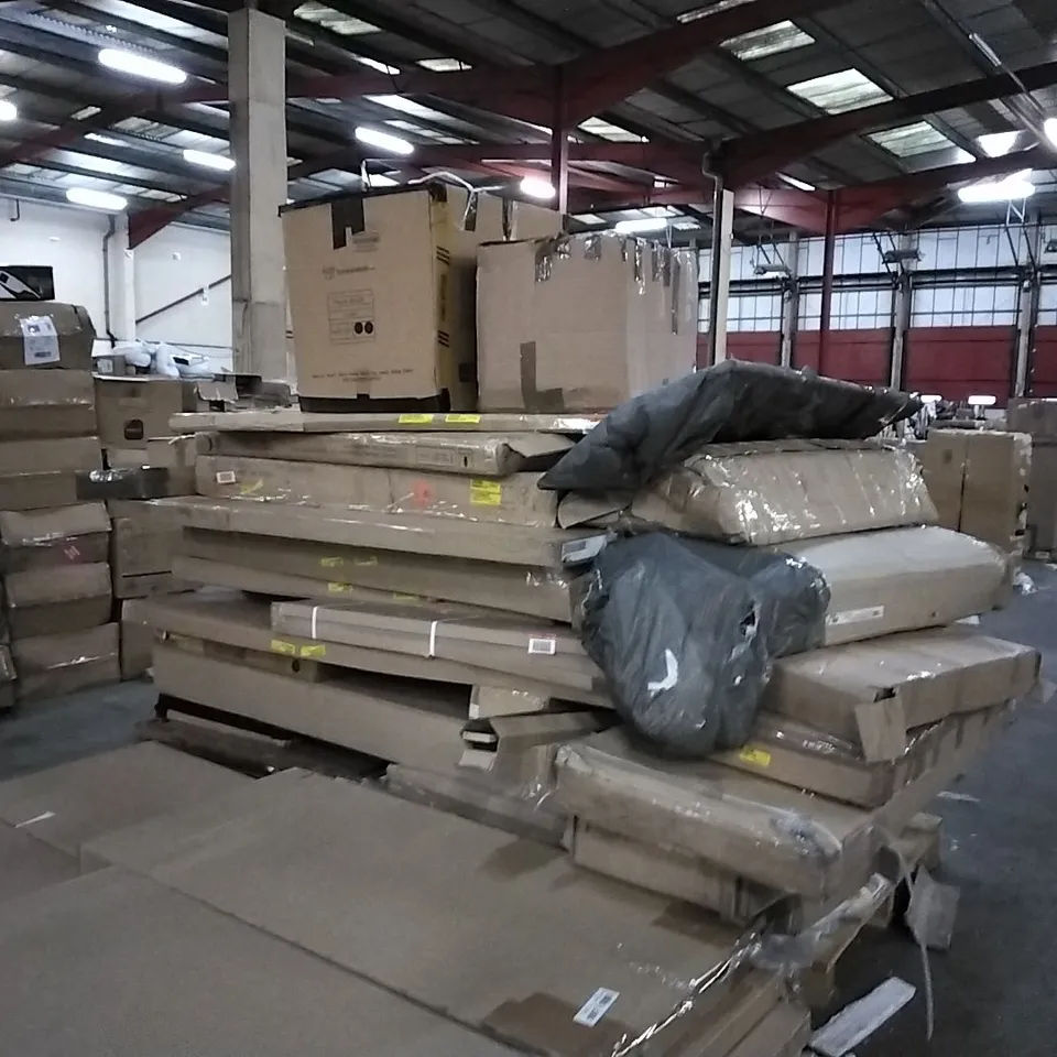 PALLET TO CONTAIN A LARGE ASSORTED CONSUMER PRODUCTS/FURNITURE PARTS