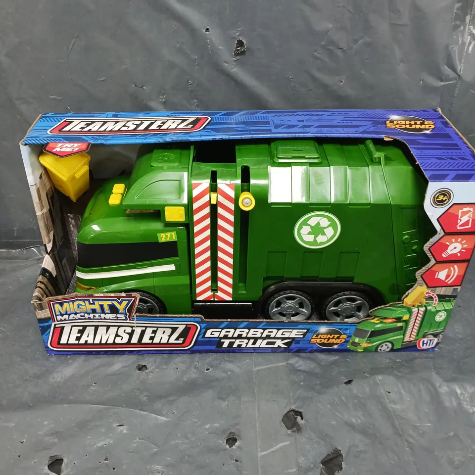 TEAMSTERZ LIGHT & SOUND GARBAGE TRUCK 