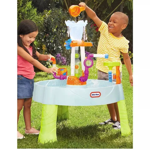 BOXED LITTLE TIKES FOUNTAIN FACTORY WATER TABLE