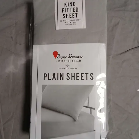 GAVENO CAVAILIA SUPER DREAMER FITTED SHEET - KING 