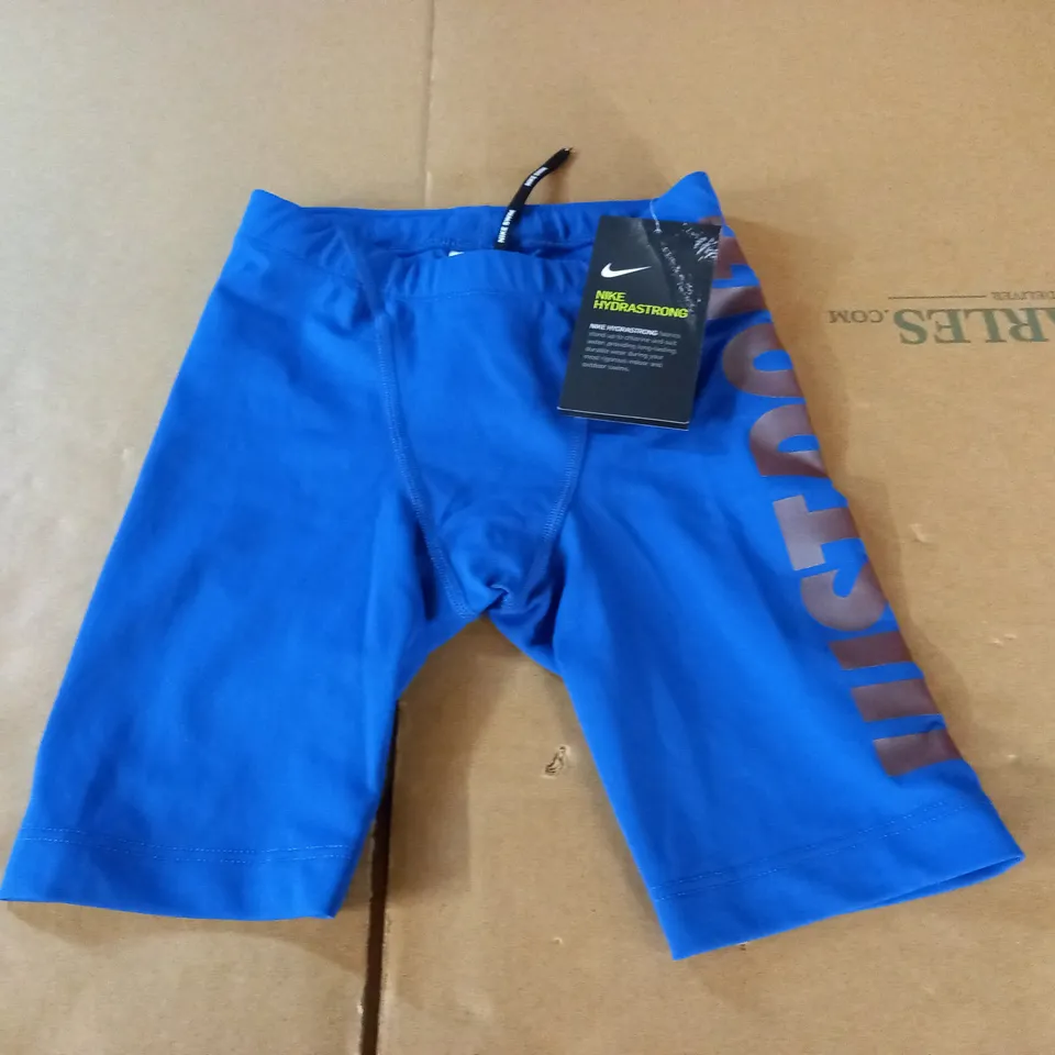 NIKE SWIM HYDRASTRONG BLUE SHORTS - 24/60CM 2X SMALL