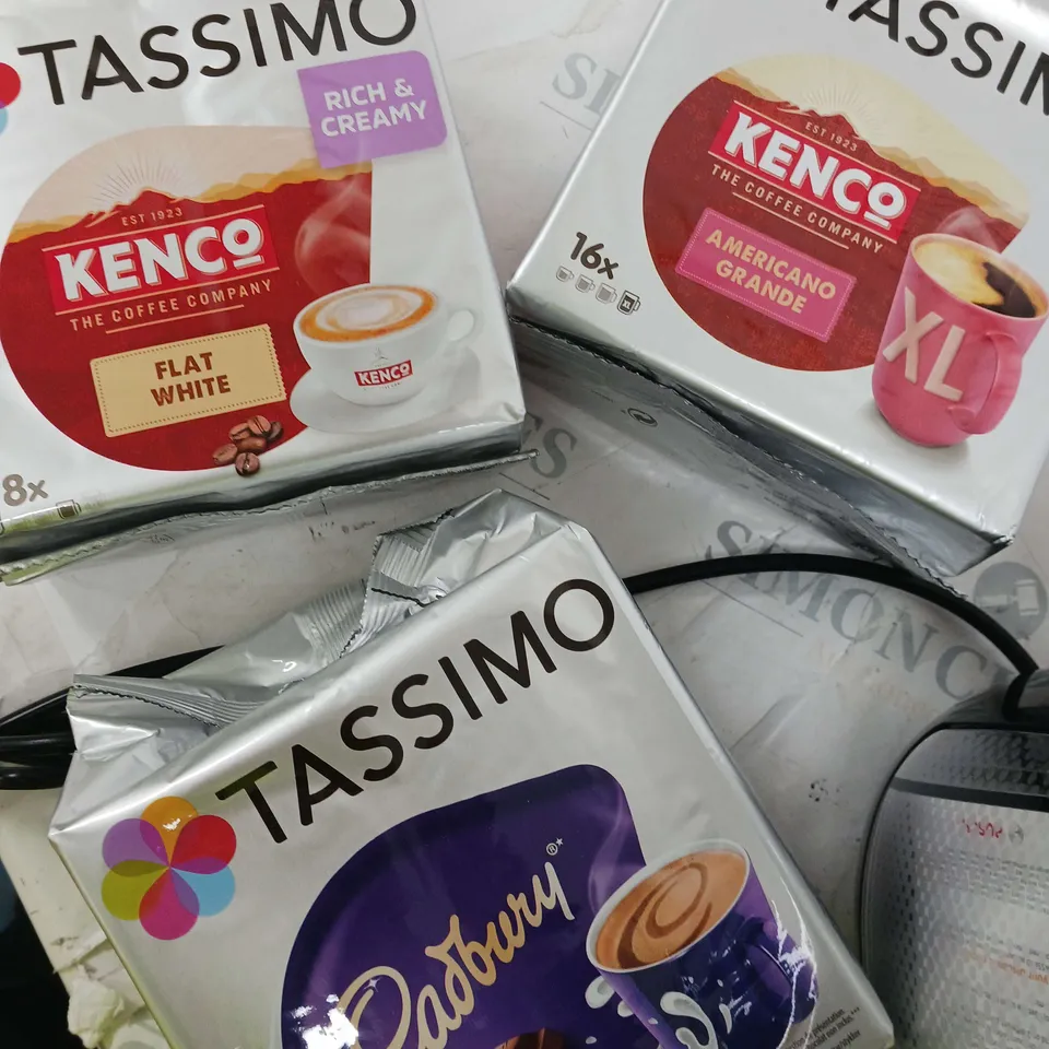 BOXED TASSIMO HAPPY BUNDLE RRP £127