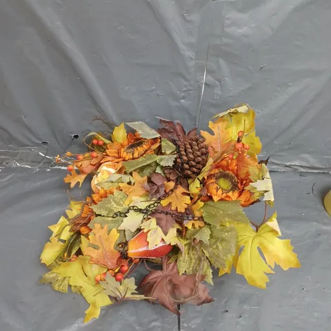 AUTUMN SUNFLOWER HANGING BASKET 