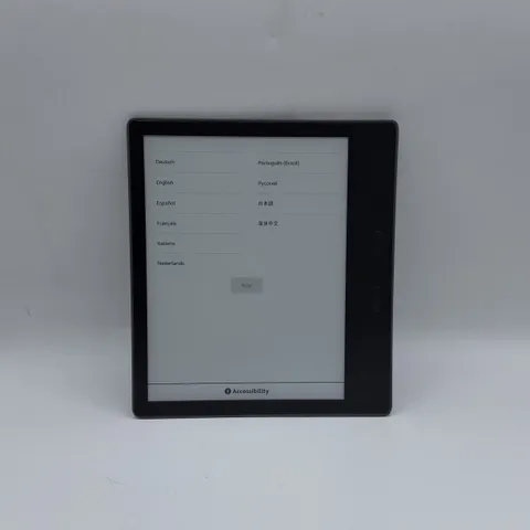 UNBOXED AMAZON KINDLE E-READER IN SILVER - CW24WI