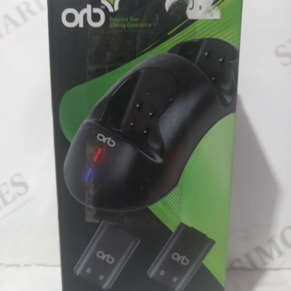 BOXED ORB CONTROLLER DOCK AND BATTERY PACK COMPATIBLE WITH XBOX 360