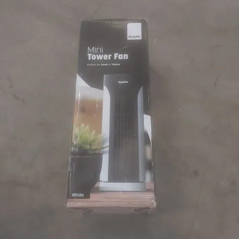 BOXED KEPLIN MINI TOWER FAN
