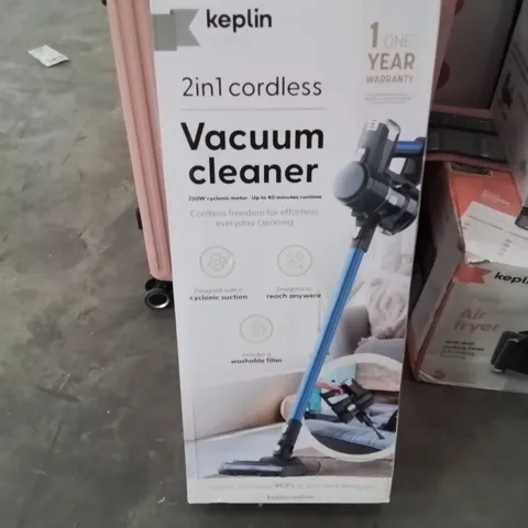 KEPLIN 2 IN 1 CORDLESS VACUUM CLEANER 