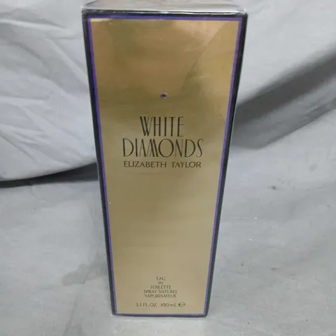 BOXED AND SEALED WHITE DIAMONDS ELIZABETH TAYLOR EAU DE TOILETTE 100ML