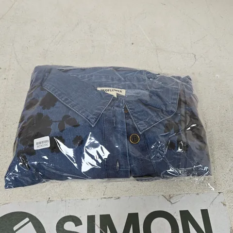 MUDFLOWER DENIM SHIRT – UK 11 (EU 42, US 10)