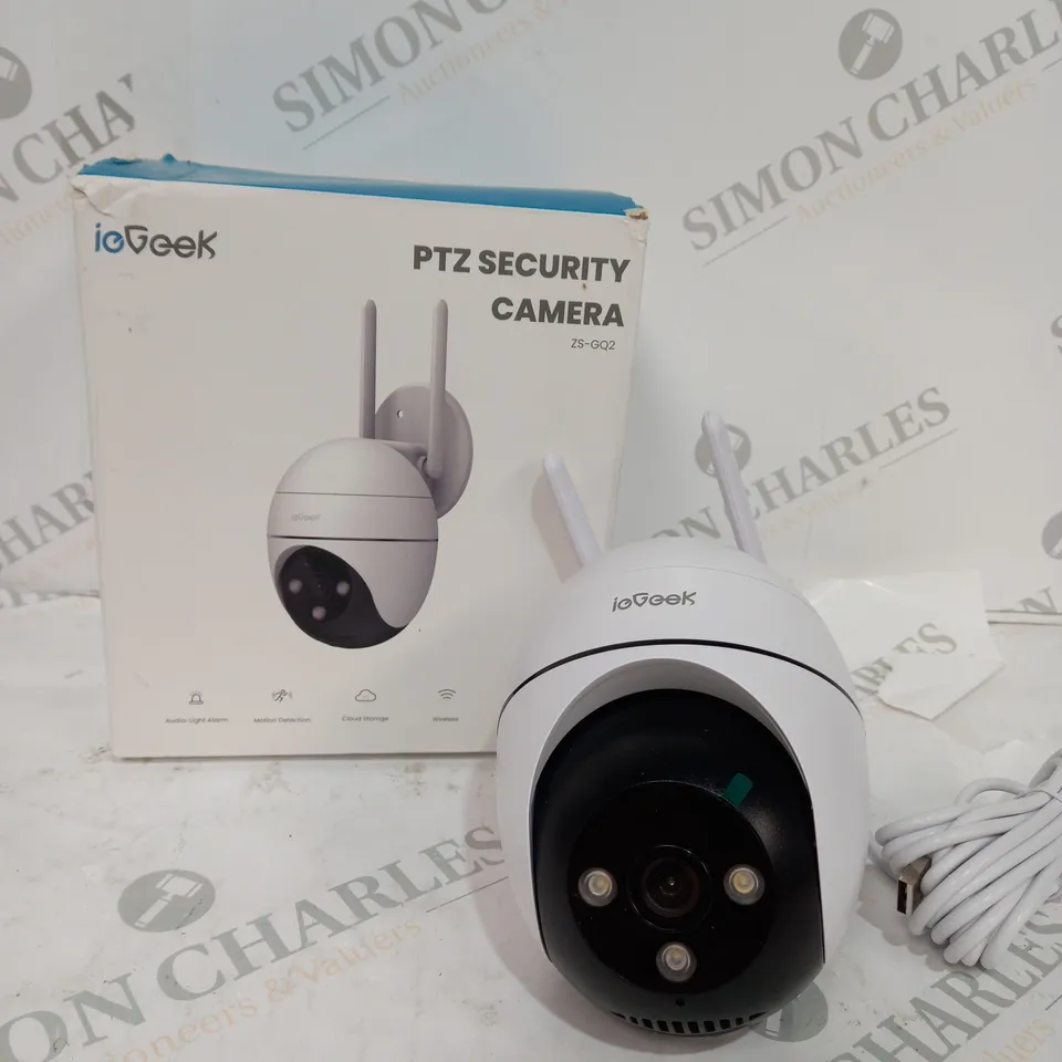 BOXED IE GEEK PTZ SECURITY CAMERA 