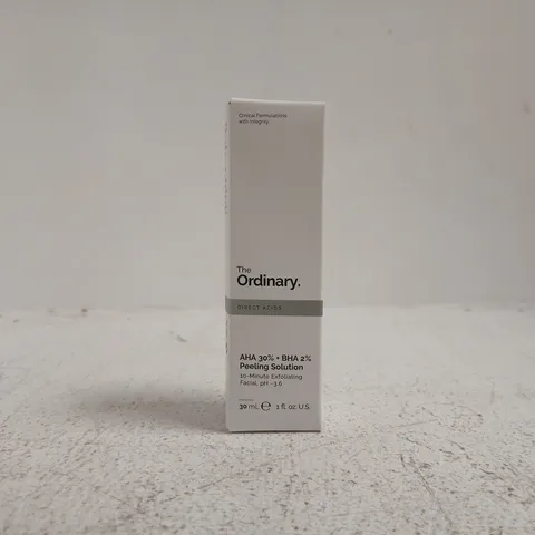 THE ORDINARY AHA 30% + BHA 2% PEELING SOLUTION – 30 ML