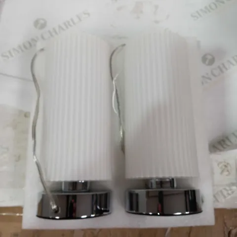 JOHN LEWIS RIDGE TOUCH LAMP SET OF 2