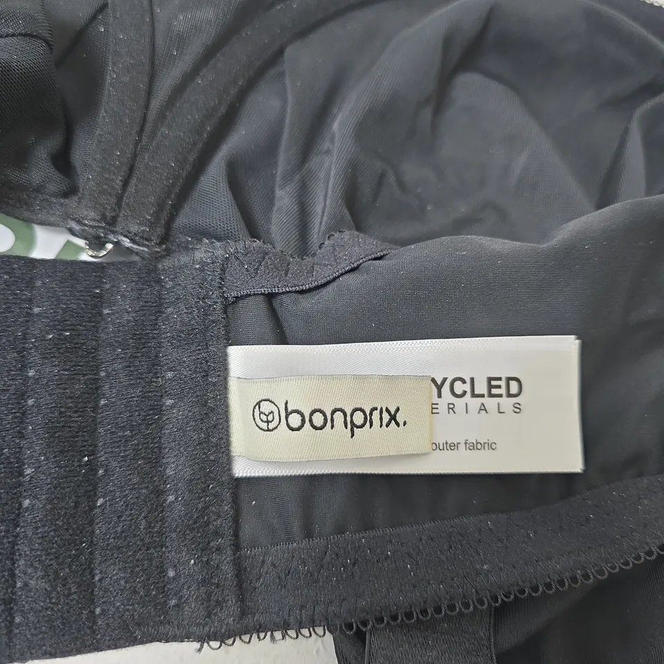 BONPRIX WOMEN'S BLACK BRA UK 46E (EU 105F)