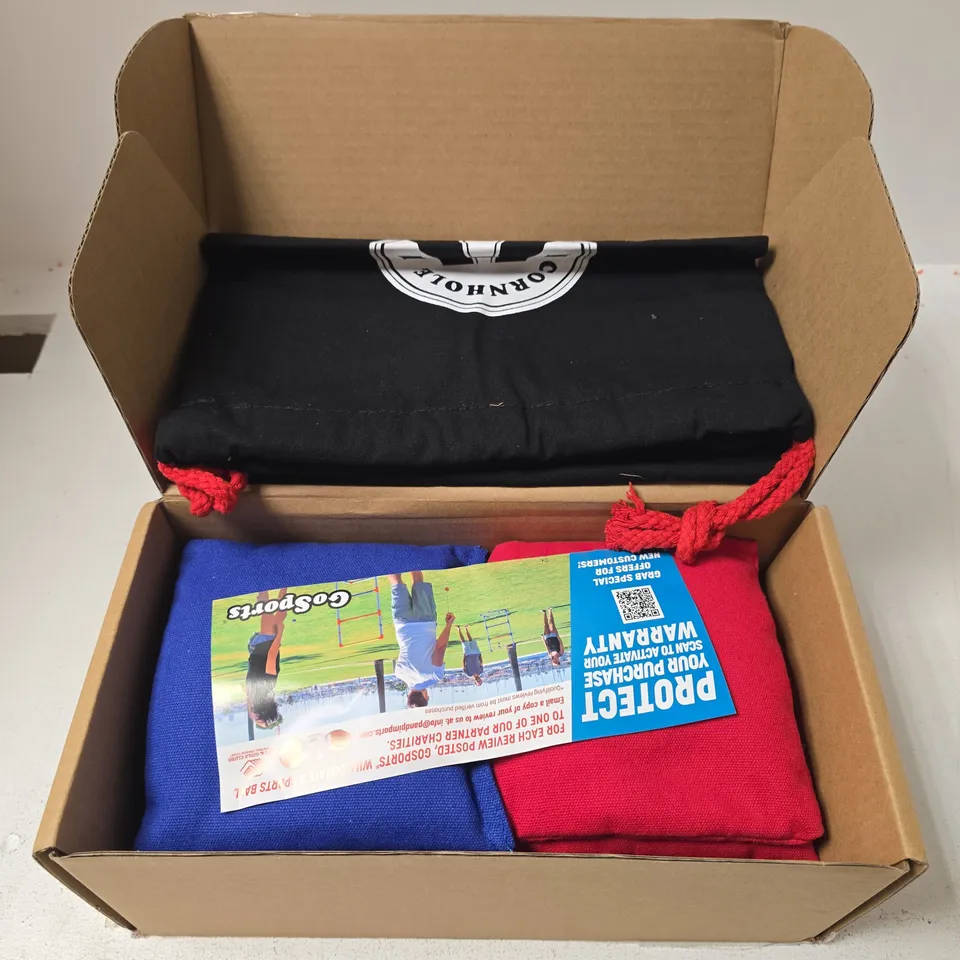 BOXED GOSPORTS RED & BLUE CORNHOLE BEAN BAGS