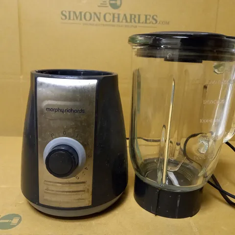 MORPHY RICHARDS TOTAL CONTROL GLASS TABLE BLENDER