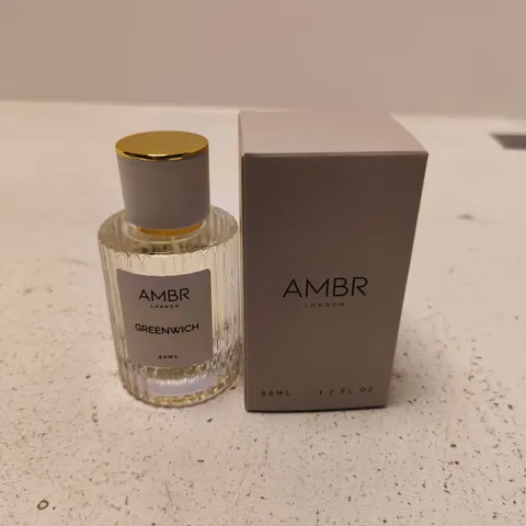 BOXED AMBR LONDON GREENWICH EAU DE PARFUM - 50ML