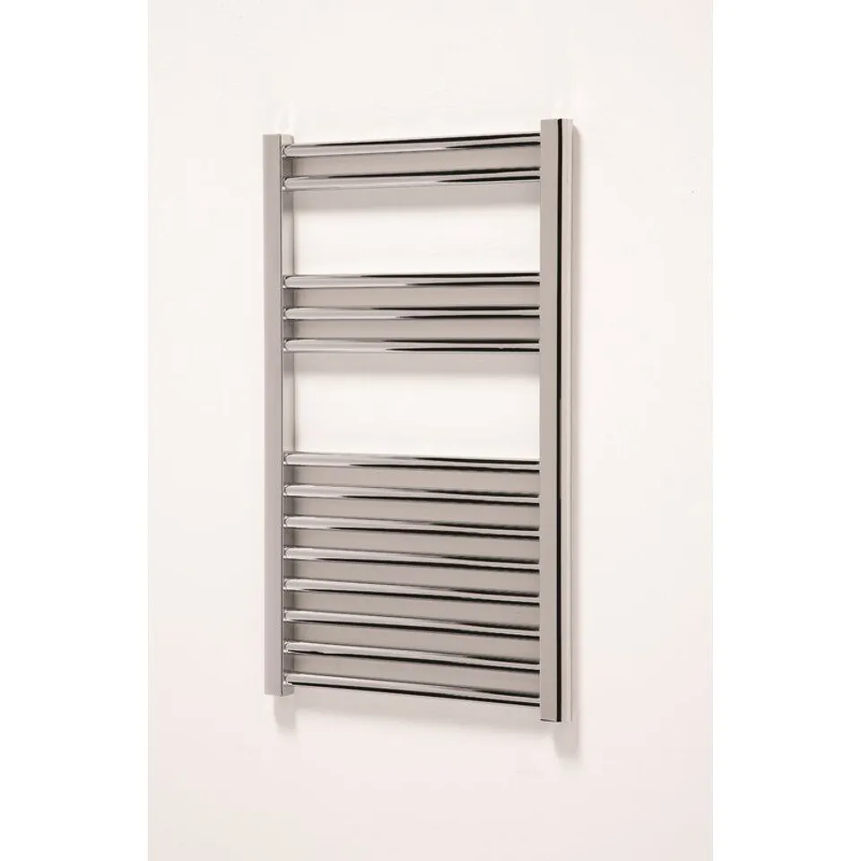 BOXED JAIMIE WALL MOUNTED WATER FED HEATED TOWEL RAIL